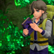 Man in Pokémon Violet opens a purple book.